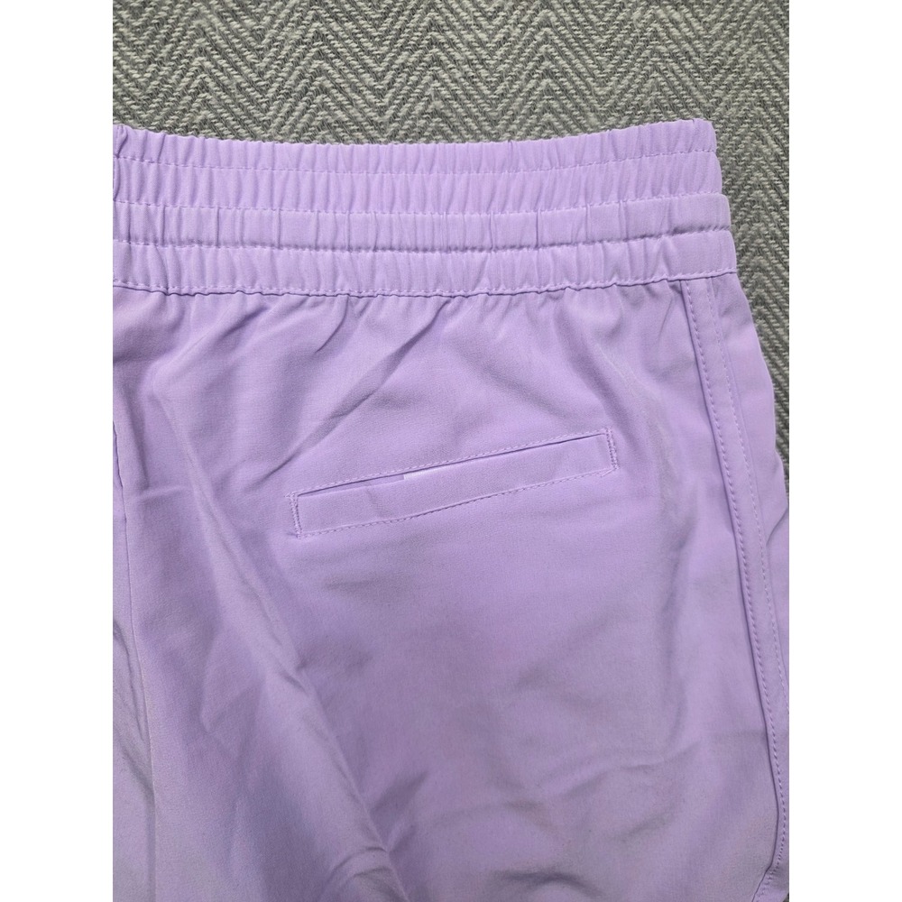 Raya Sun Womens Purple Dolphin Hem Athletic Running Shorts Size S Small Lavender - Picture 11 of 11